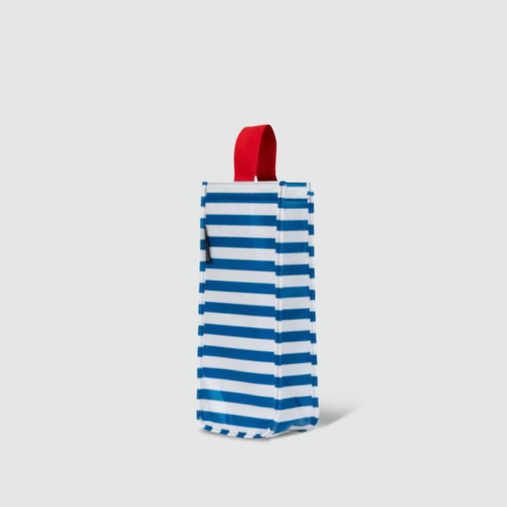 Breton Stripe Wine Bag